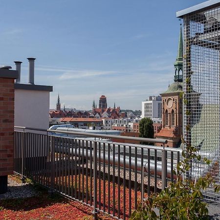 Gdansk, Dlugie Ogrody 18 - Rooftop Terrace, Parking Eksteriør billede