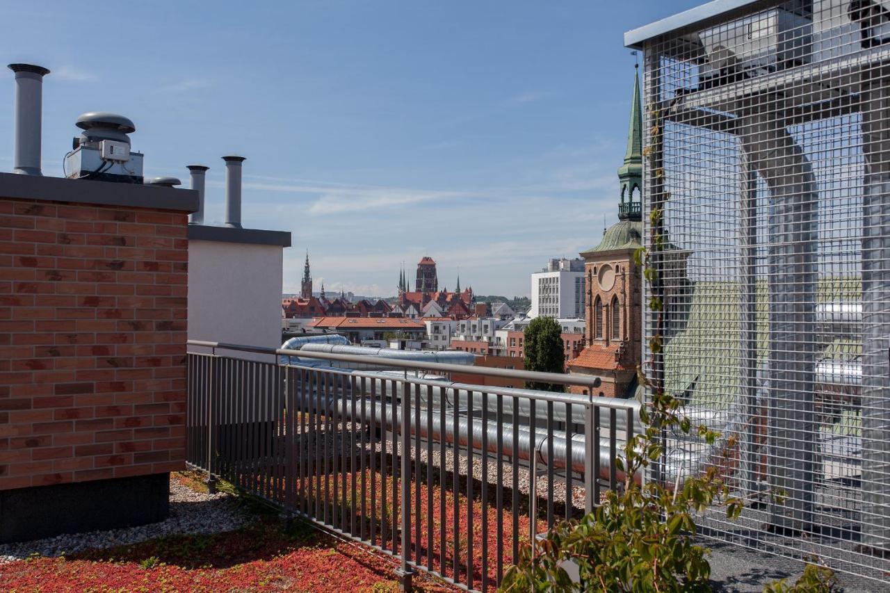 Gdansk, Dlugie Ogrody 18 - Rooftop Terrace, Parking Eksteriør billede