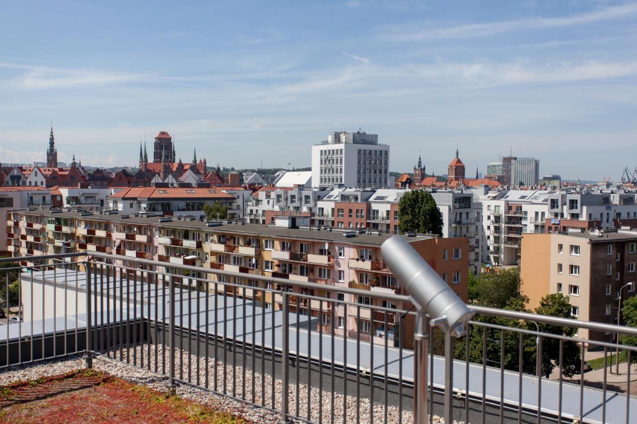 Gdansk, Dlugie Ogrody 18 - Rooftop Terrace, Parking Eksteriør billede