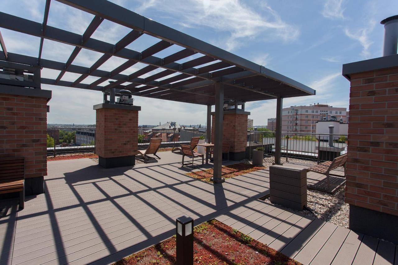 Gdansk, Dlugie Ogrody 18 - Rooftop Terrace, Parking Eksteriør billede